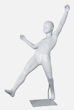 Schaufensterpuppe Mannequin Sport Junge Fußball Profi Sportpuppe Kind Soccer