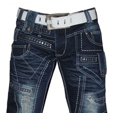 JAPRAG GORDON JR3144 Herren Jeans Straight Cut Denim Blau Japan Design