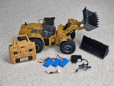 Radlader Amewi G484E 1:14, RTR Sound, Licht, Teilmetall, (Huina 1583)