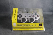 PS2 - Original Sony Dualshock 2 Controller / Pad SCPH-10010 #silber NEU & OVP