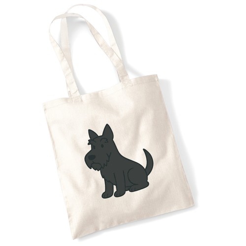 Jutebeutel scottish terrier - jutebeutel,