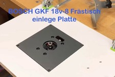 Bosch GKF 18V-8 Frästisch