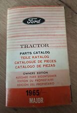 Ford Schlepper Major 1965 Ersatzteilliste