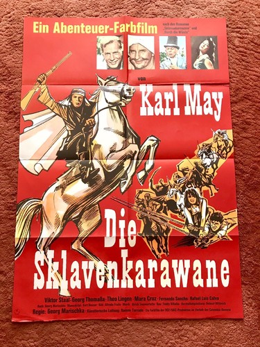 Die sklavenkarawane kinoplakat - die,