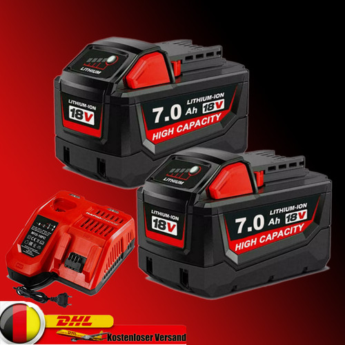 Pack akku für milwaukee m18 - akku,