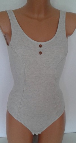 Damen body 100 baumwolle - 1,
