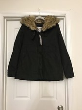 Zara Hooded Parka With Faux