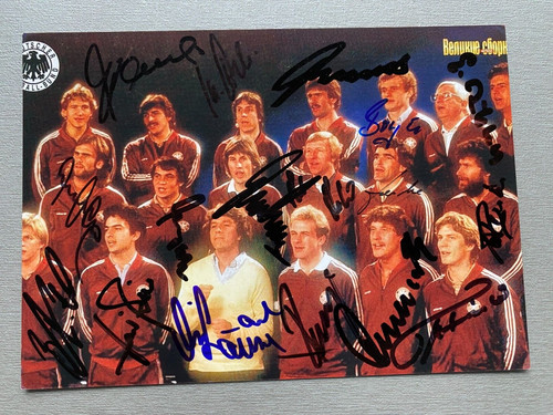 Dfb elf 1982 - wm, (18x