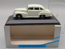 Modellautos 1:43 Minichamps Opel Kapitän 1951 Grau in OVP