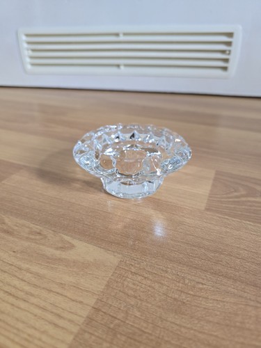 Vintage pressglas kerzenhalter - vintage,