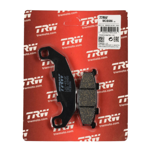Trw bremsbelag organisch - trw,