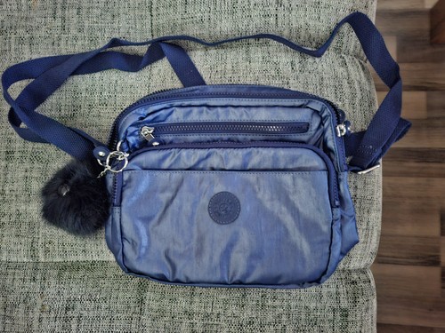 Kipling edir metallic blau - metallic, neu