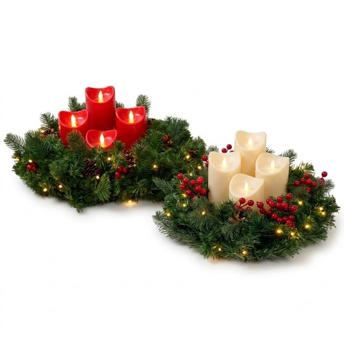 Adventskranz weihnachtskranz - adventskranz,