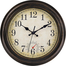 Jomparis 30CM Outdoor Wanduhr