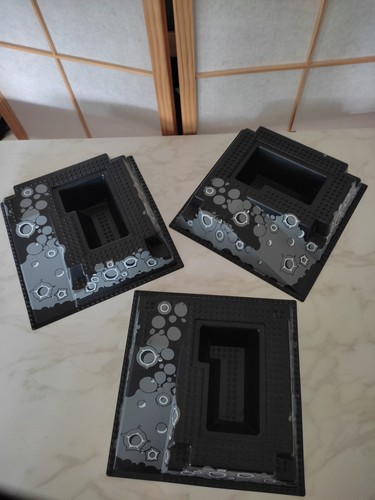 Lego 2552 px2 grundplatte - px2, 3d