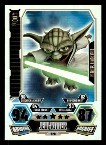 Yoda star wars force attax - star,