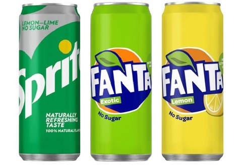 Dosen softdrinks zero sugar - 72,