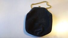Damen Handtasche 60er Jahre Schwarz 13x16cm