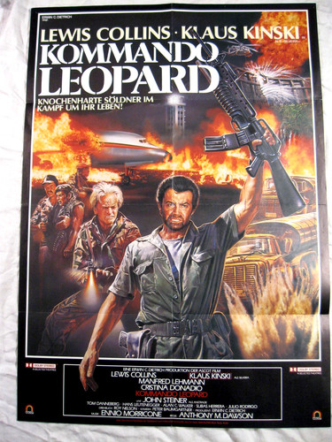 Kommando leopard poster xxl - leopard,