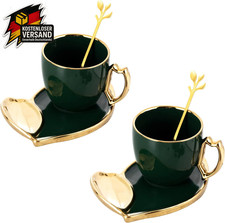 Espressotassen mit Untertasse