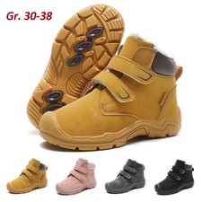 Kinder Winterschuhe Warm Gefüttert Mädchen Jungen Schneestiefel Wanderhalbschuhe