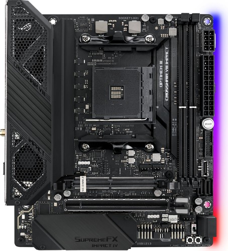 Asus rog crosshair viii - asus, impact