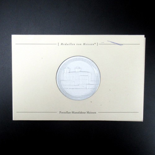 Meissen porzellan medaille - meissen,