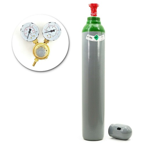 Gasflasche mit reduzierer - gasflasche,