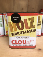 18,65€/L CLOUSIL Holz-Lasur außen 0,75L Langzeitschutz Holzschutzlasur (9)