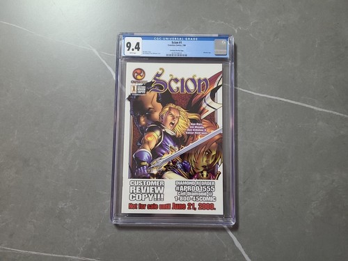 Scion comic 2000 cgc 9 - scion,