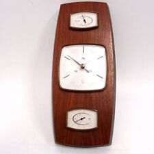 Wetterstation Lufft Barometer Hygrometer Thermometer Holz analoge Wandstation