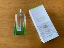 Hermes Un Jardin: leere Parfüm Flasche und Verpackung zur Deko, für Sammler