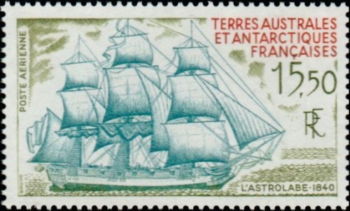 Terres australes luftpost - terres,