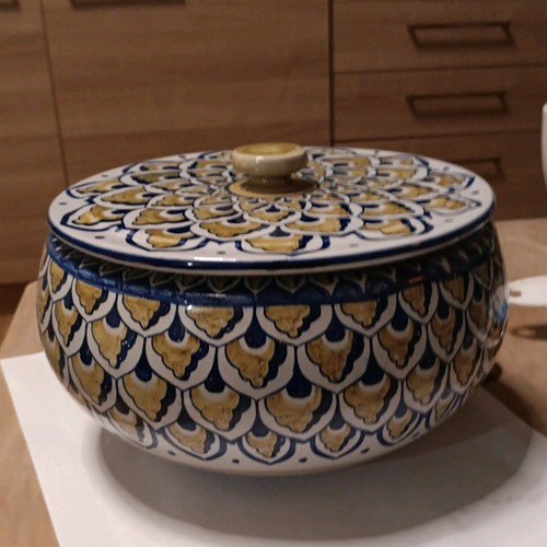 Vintage large deruta italian - deruta,