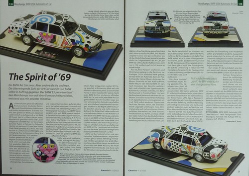 Bmw 2500 automatic art car - e3,