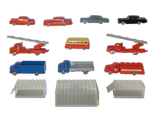 Vintage lego system - system, feuerwehr