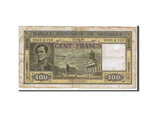 Geldschein belgien 100 - geldschein,,