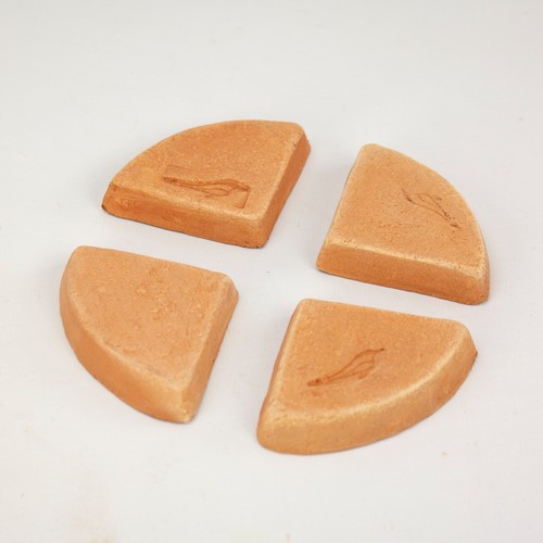 Topfecken terracotta set - terracotta, 4