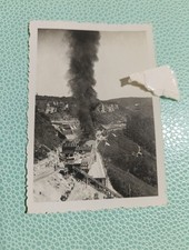 Original Foto Reichsautobahn Autobahn Stuttgart Bau Feuer Unfall