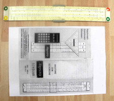 Aristo Scholar 0903 VS-2 Rechenschieber Rechenstab mit Beschreibung in DIN A 4