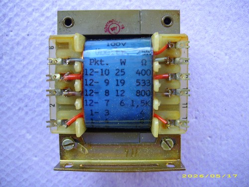 Audio übertrager 100v ela - Übertrager,