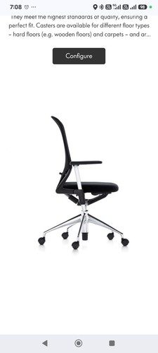 Vitra meda gaslift kolben - vitra,