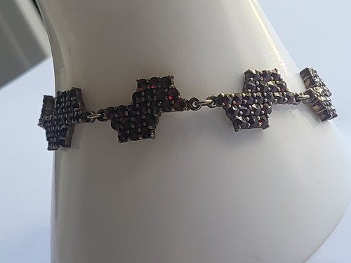 Antikes granat armband - antikes,