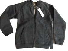 ESPRIT Jacke, Baumwolle, grau