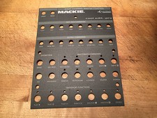 MACKIE CONTROL UNIVERSAL LEXAN