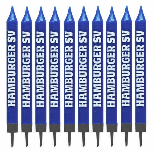 Hsv geburtstagskerzen 10er set - geburtstagskerzen, 10er-set
