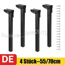4X faltbare Tischbeine zusammenklappbare Tischbeine für Schreibtisch 55/70CM