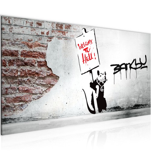 Wandbild banksy bilder xxl - wandbild,