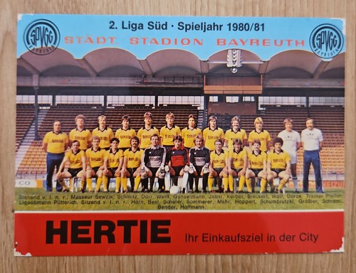 Spvgg bayreuth 1980 - spvgg, 1980/81