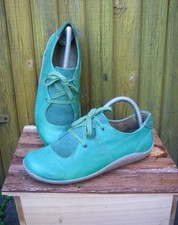 ###Halbschuhe Gr. 39 von Deerberg in grün , guter Zustand###